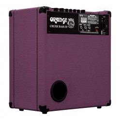 Orange CRUSH BASS 50 LTD Tranzystorowy wzmacniacz basowy typu combo, 50 Watt, 12" Purpurowy, Limitowana Edycja Glen Hughes